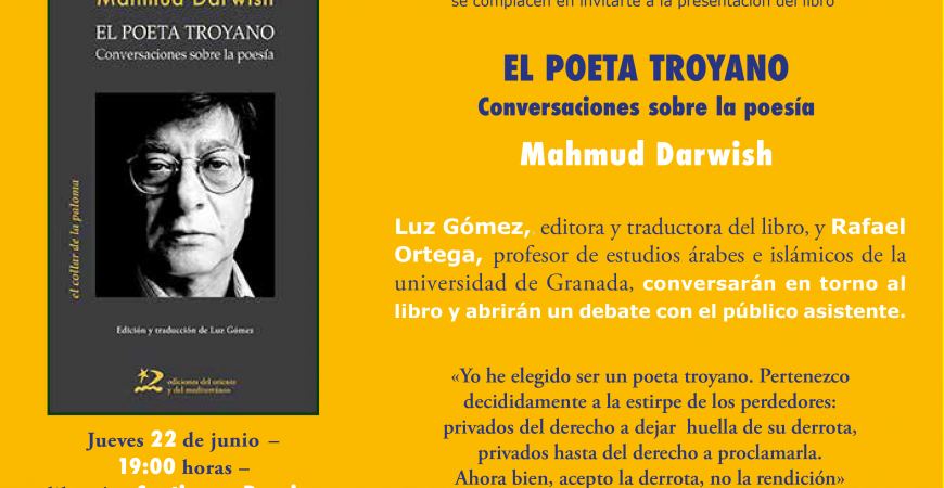Conversación en torno al libro "El Poeta Troyano"